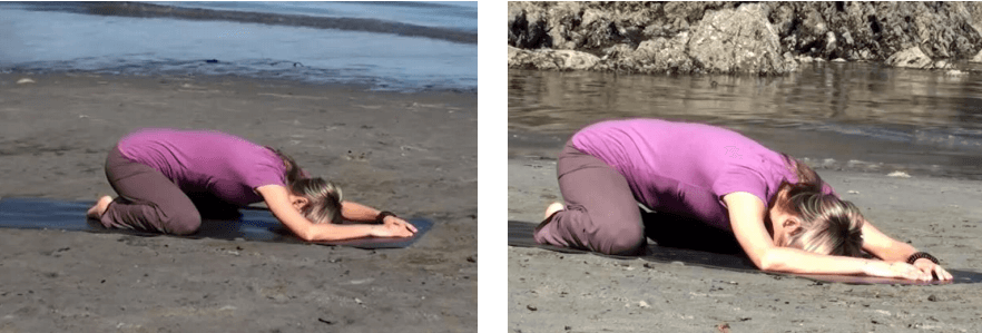 postura da criança como exercicios de ioga