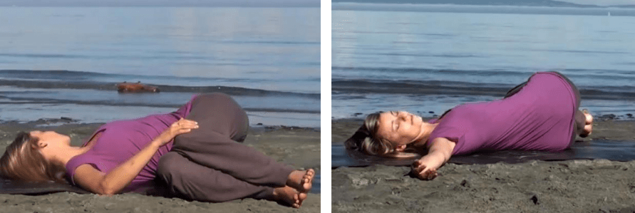 postura do tronco torcido exercicios de ioga