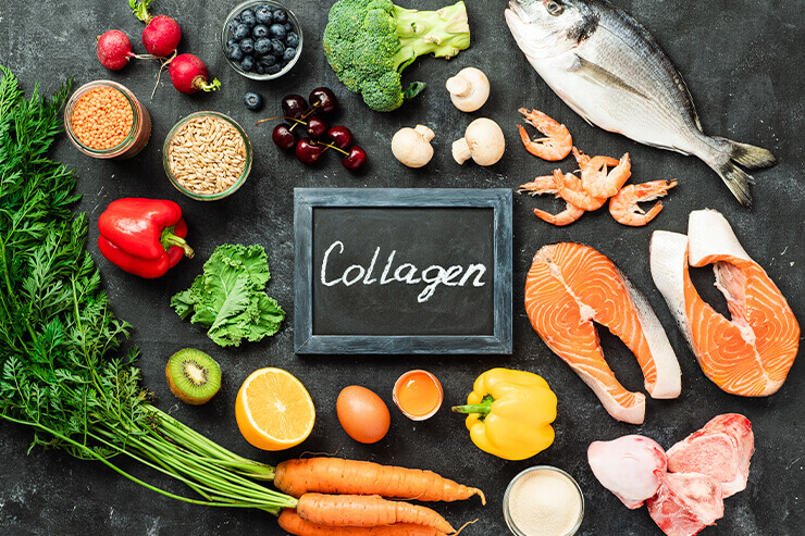 conheça alguns dos alimentos com colágeno para implantar na sua dieta